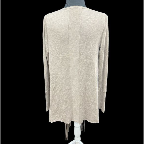Stetson fringe angora sweater cardigan - Picture 2 of 5